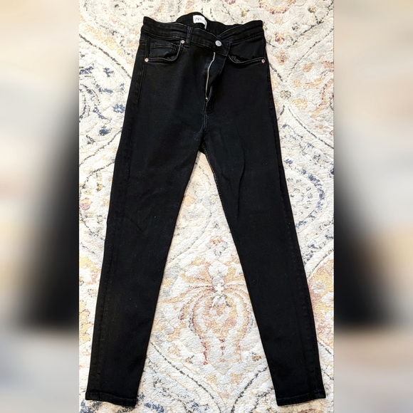 Zara Denim - Zara black jeans, USA 12, EUR44, L